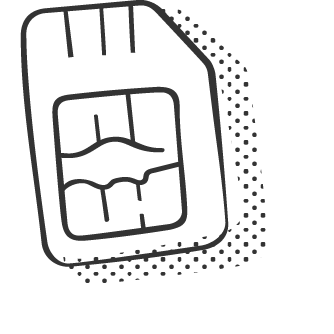 Illustration einer SIM-Karte