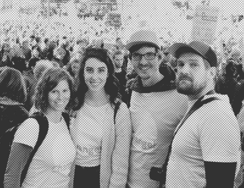 WEtell dabei beim Klimastreik