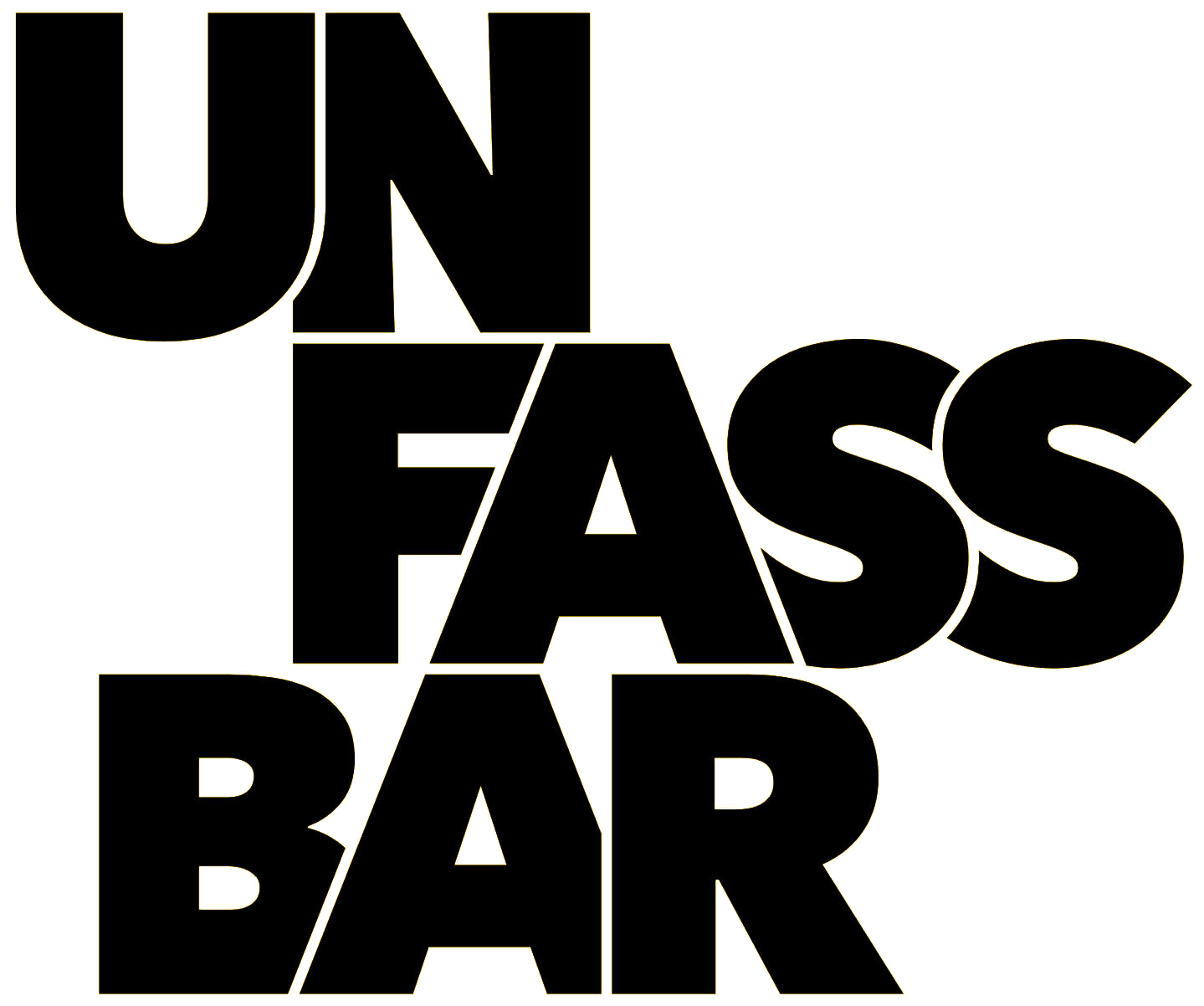 Unfassbar Logo