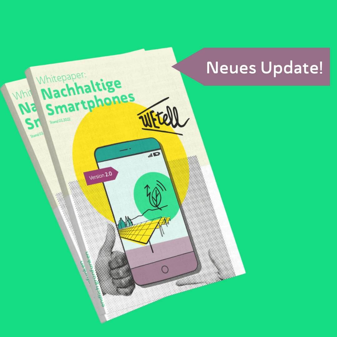 Whitepaper über nachhaltige Smartphones, Kauf, Recycling, Reparatur