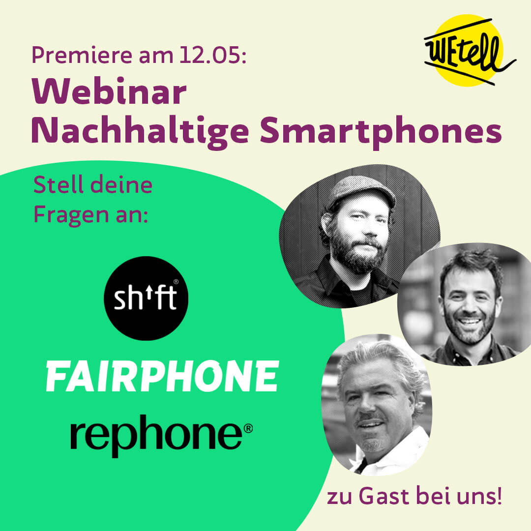 Webinar nachhaltige Smartphones