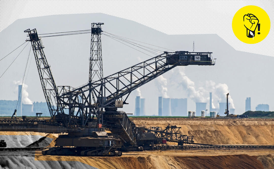 Klimaaktivismus Unternehmen in Lützerath